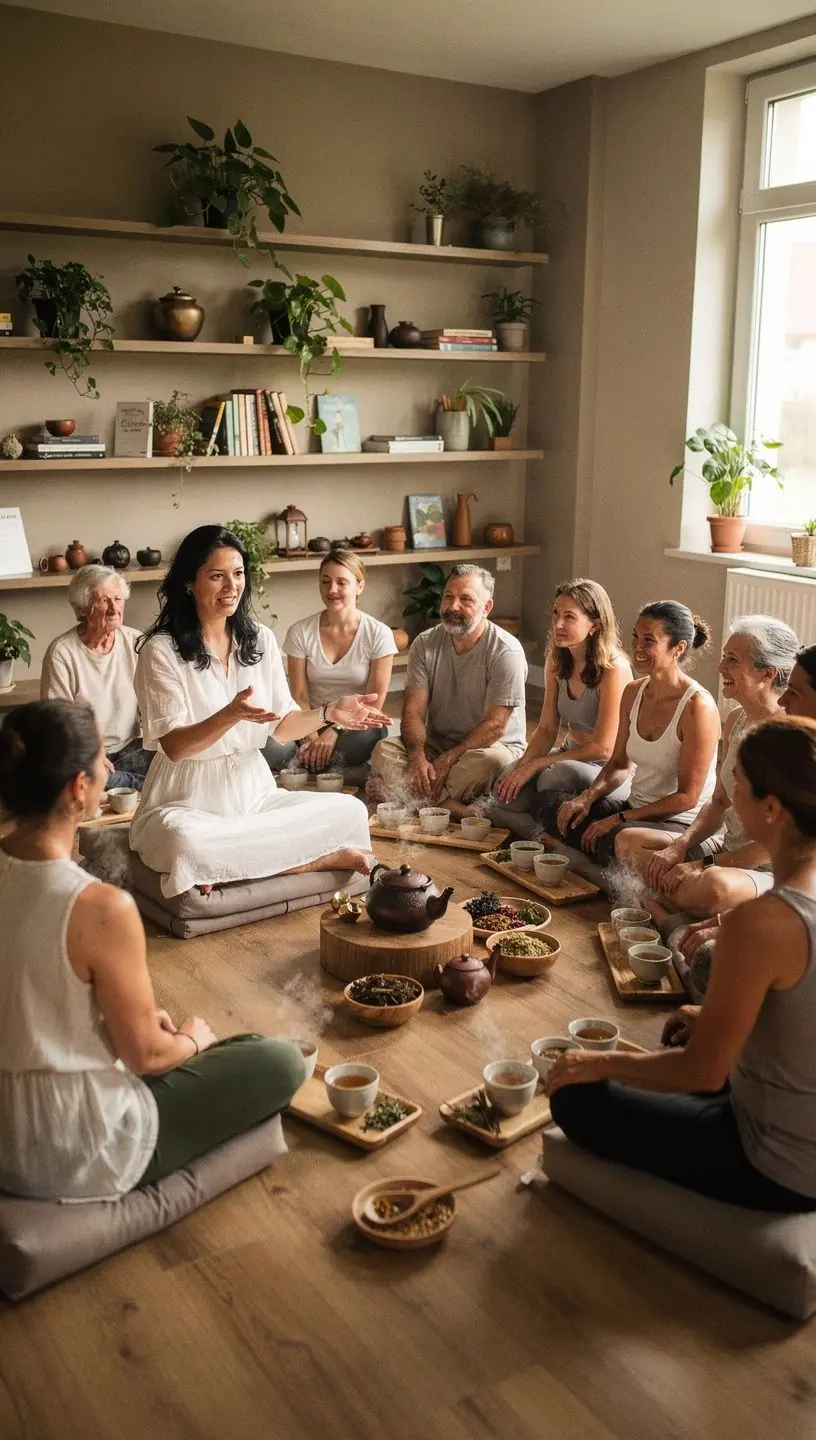 Friss zöld tea levelek a napfényben, a vérnyomás csökkentésére.